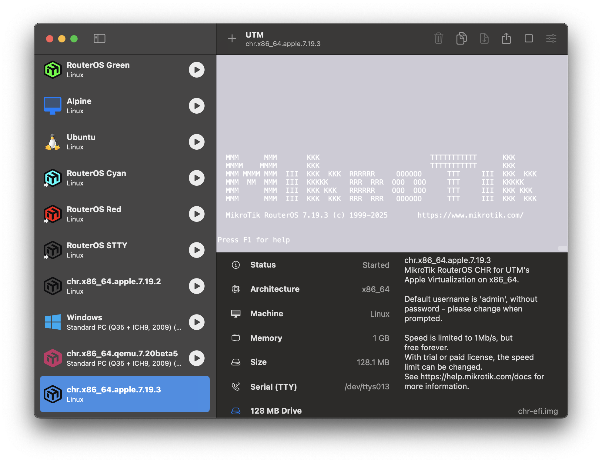 UTM-on-mac