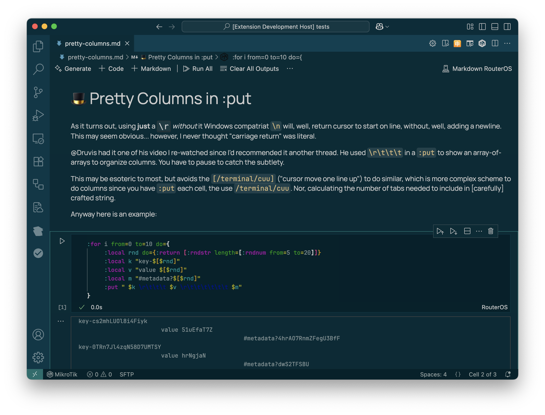 markdown-notebook-pretty